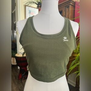 Juicy Couture Wireless Sports Bra Size Extra Large Envy Green Removal Pads